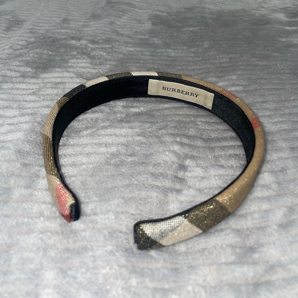 Burberry Plaid Hairband